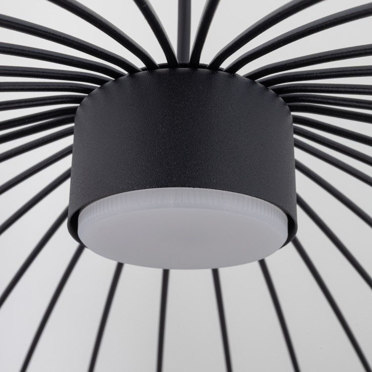SPHERA M BLACK Lampa wisząca 1XGX53 11304 TK Lighting Czarny Czarny