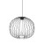 SPHERA M BLACK Lampa wisząca 1XGX53 11304 TK Lighting Czarny Czarny