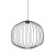 SPHERA M BLACK Lampa wisząca 1XGX53 11304 TK Lighting Czarny Czarny