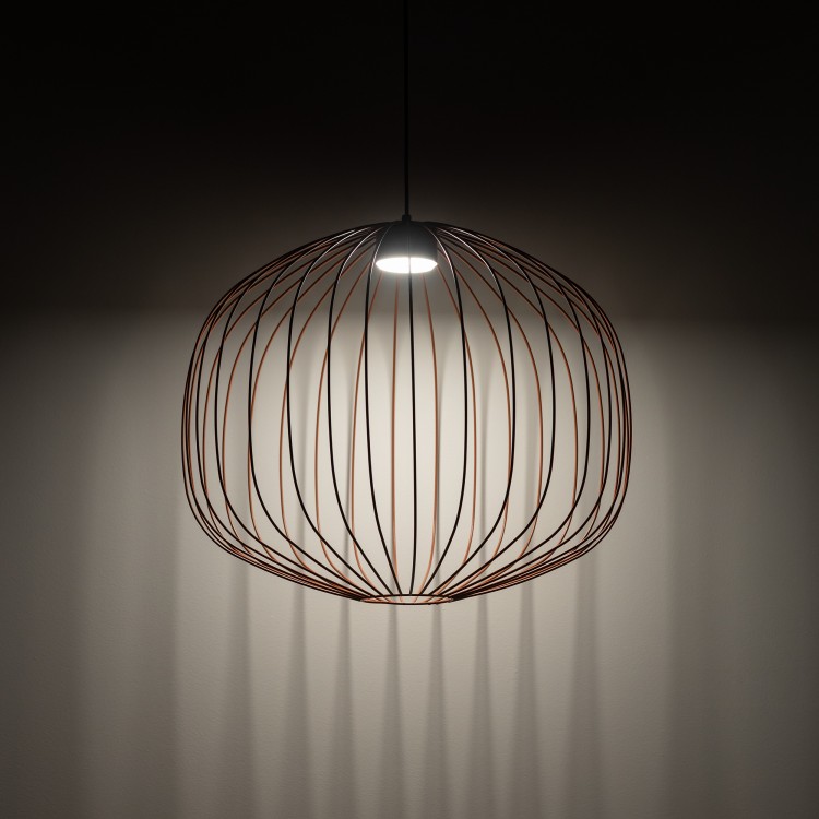 SPHERA M BRICK Lampa wisząca 1XGX53 11305 TK Lighting Ceglany Ceglasty