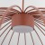 SPHERA M BRICK Lampa wisząca 1XGX53 11305 TK Lighting Ceglany Ceglasty