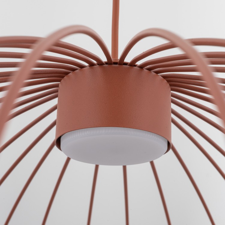 SPHERA M BRICK Lampa wisząca 1XGX53 11305 TK Lighting Ceglany Ceglasty