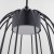 SPHERA S BLACK Lampa wisząca 1XGX53 11307 TK Lighting Czarny Czarny