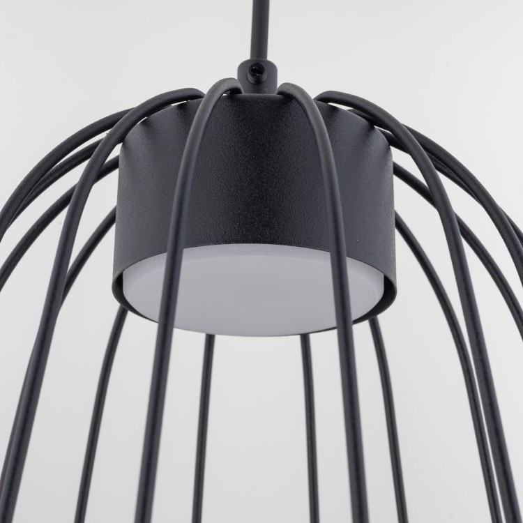 SPHERA S BLACK Lampa wisząca 1XGX53 11307 TK Lighting Czarny Czarny