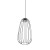 SPHERA S BLACK Lampa wisząca 1XGX53 11307 TK Lighting Czarny Czarny