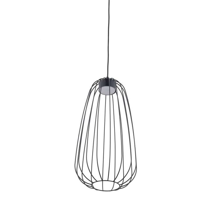 SPHERA S BLACK Lampa wisząca 1XGX53 11307 TK Lighting Czarny Czarny