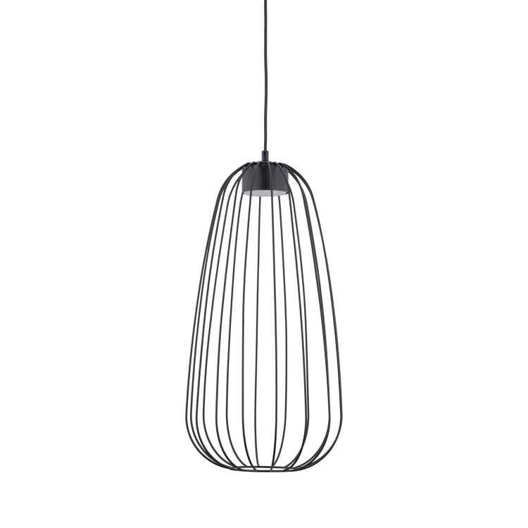 SPHERA S BLACK Lampa wisząca 1XGX53 11307 TK Lighting Czarny Czarny