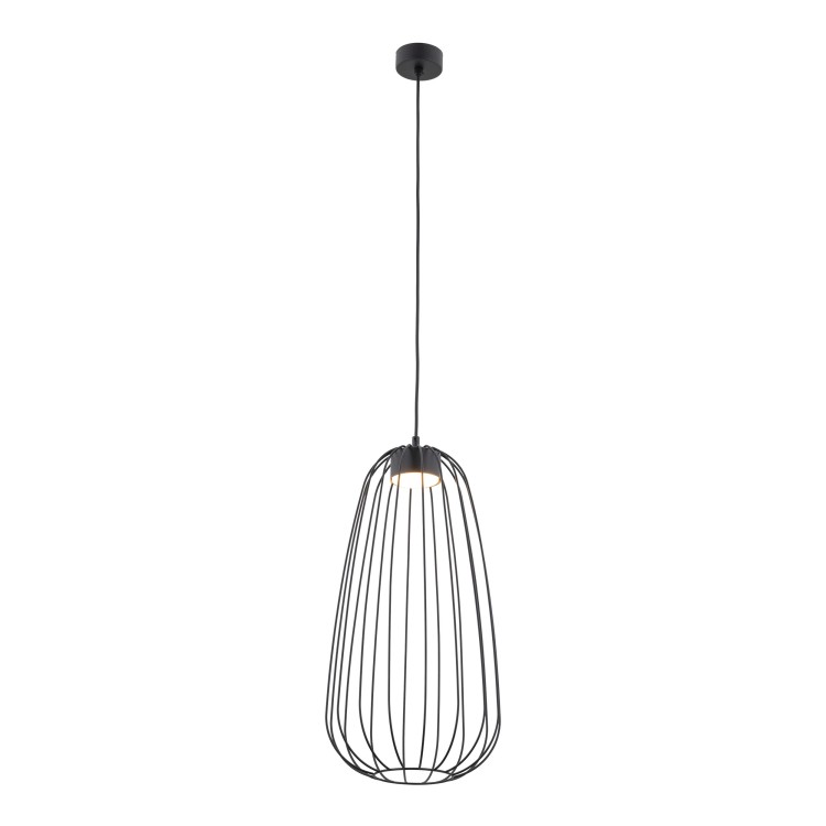 SPHERA S BLACK Lampa wisząca 1XGX53 11307 TK Lighting Czarny Czarny