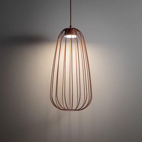 SPHERA S BRICK Lampa wisząca 1XGX53 11308 TK Lighting Ceglany Ceglasty