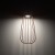 SPHERA S BRICK Lampa wisząca 1XGX53 11308 TK Lighting Ceglany Ceglasty