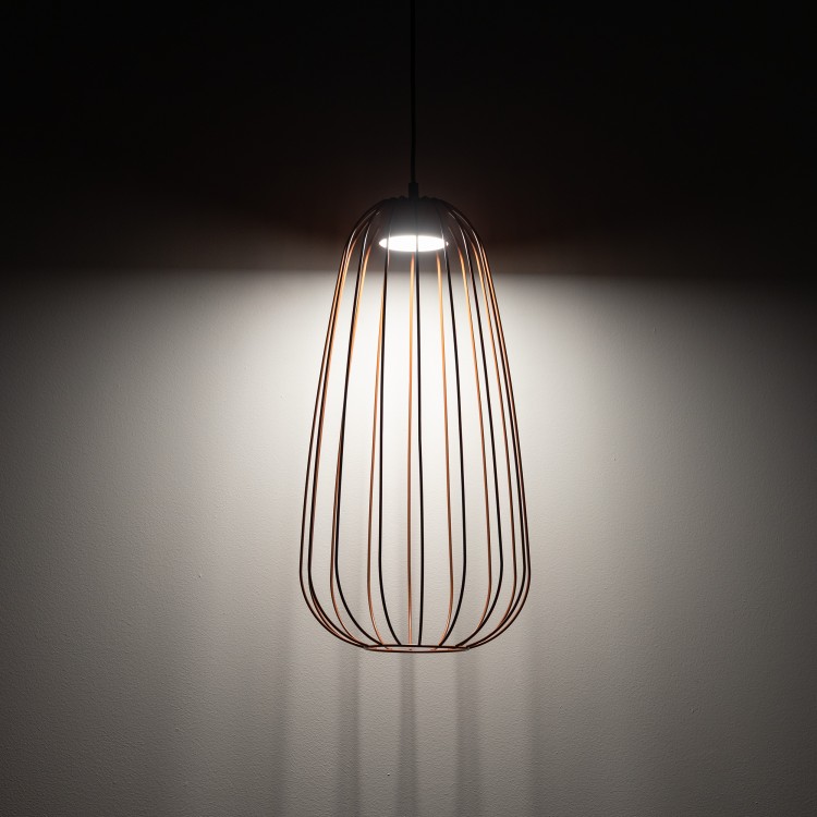SPHERA S BRICK Lampa wisząca 1XGX53 11308 TK Lighting Ceglany Ceglasty