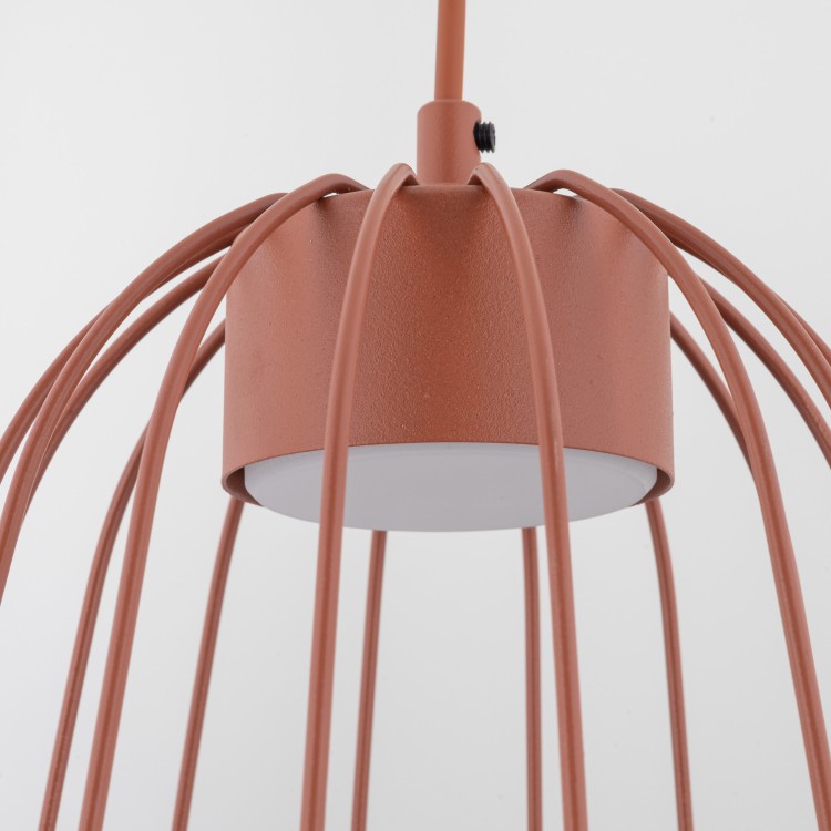 SPHERA S BRICK Lampa wisząca 1XGX53 11308 TK Lighting Ceglany Ceglasty