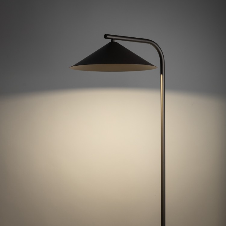 LUME NEW BROWN Lampa podłogowa 1XGX53 16186 TK Lighting Brązowy Brązowy