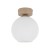 VIRLO WHITE Lampa sufitowa 1XE14 11357 TK Lighting