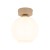 VIRLO WHITE Lampa sufitowa 1XE14 11357 TK Lighting