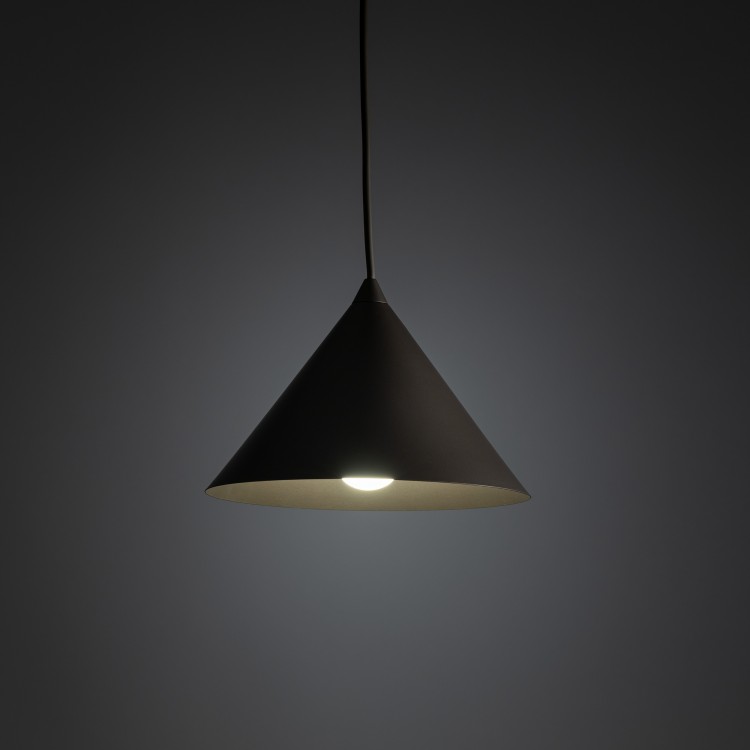 CONO S NEW BROWN Lampa wisząca 1XE27 11375 TK Lighting Brązowy Brązowy