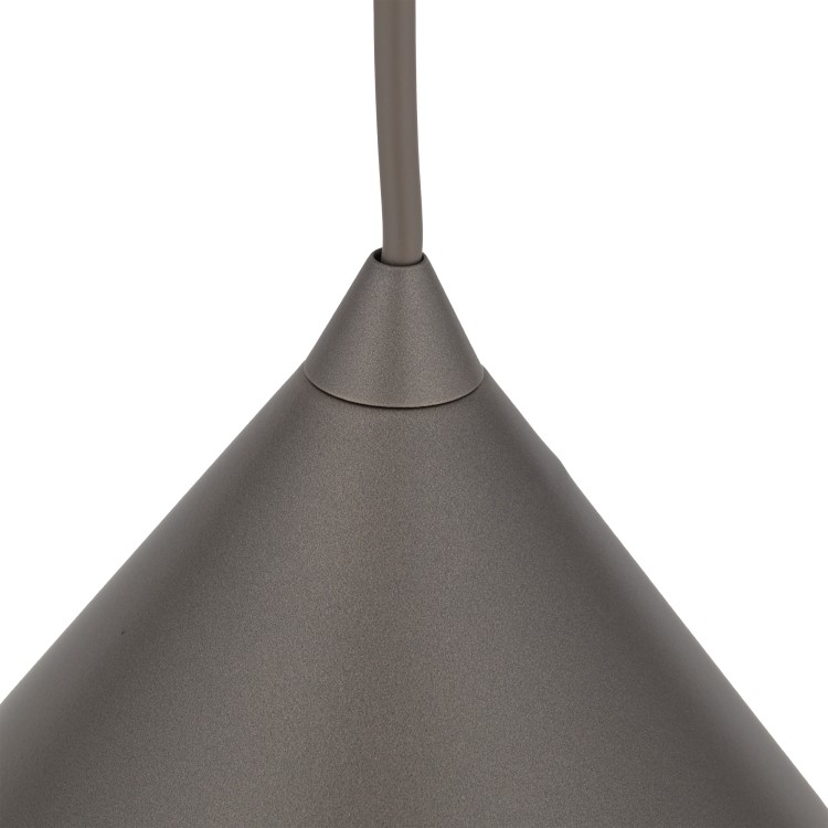 CONO S NEW BROWN Lampa wisząca 1XE27 11375 TK Lighting Brązowy Brązowy
