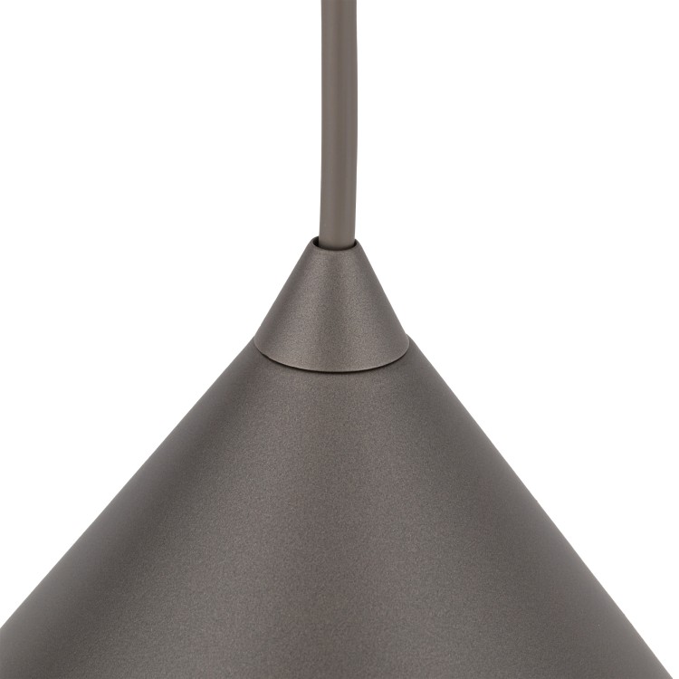CONO M NEW BROWN Lampa wisząca 1XE27 11376 TK Lighting Brązowy Brązowy