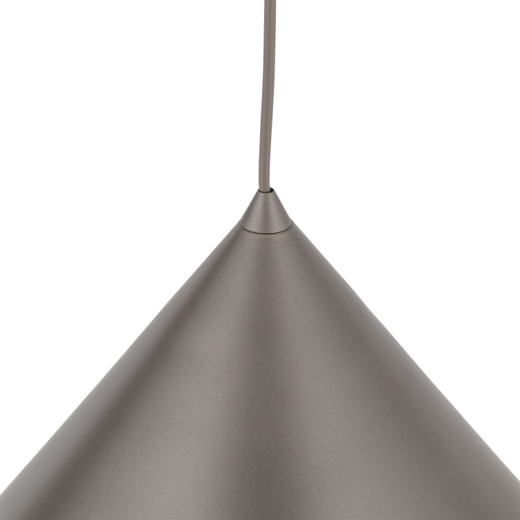 CONO L NEW BROWN Lampa wisząca 1XE27 11377 TK Lighting Brązowy Brązowy