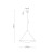 CONO L NEW BROWN Lampa wisząca 1XE27 11377 TK Lighting Brązowy Brązowy