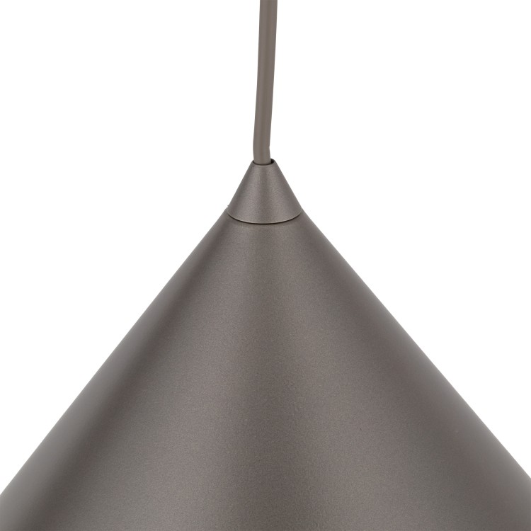 CONO XL NEW BROWN Lampa wisząca 1XE27 11378 TK Lighting Brązowy Brązowy
