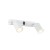 NEX WHITE Kinkiet 2XGU10 / USB 11355 TK Lighting Biały Biały