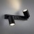 NEX BLACK Kinkiet 2XGU10 / USB 11356 TK Lighting Czarny Czarny