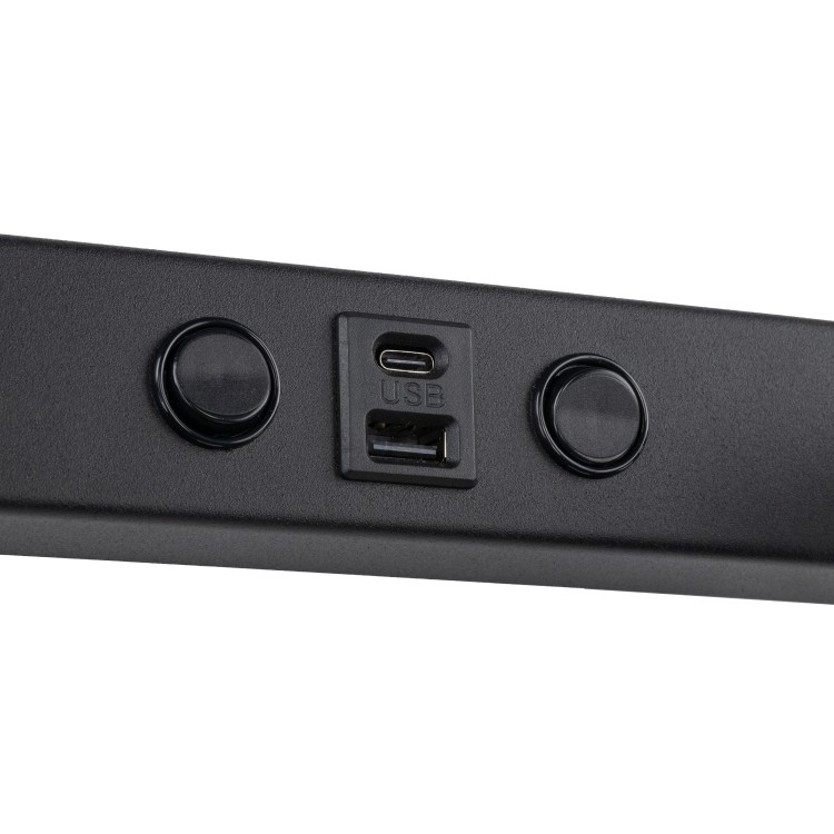 NEX BLACK Kinkiet 2XGU10 / USB 11356 TK Lighting Czarny Czarny