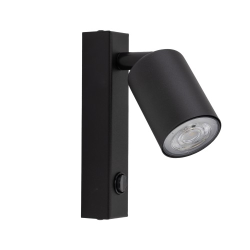 NEX BLACK Kinkiet 1XGU10 11364 TK Lighting Czarny Czarny