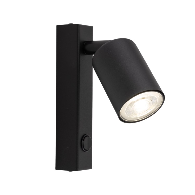 NEX BLACK Kinkiet 1XGU10 11364 TK Lighting Czarny Czarny