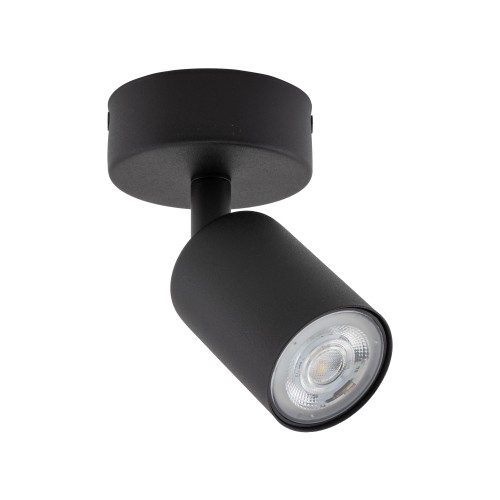 NEX BLACK Lampa sufitowa 1XGU10 11367 TK Lighting Czarny Czarny