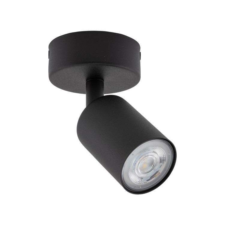 NEX BLACK Lampa sufitowa 1XGU10 11367 TK Lighting Czarny Czarny