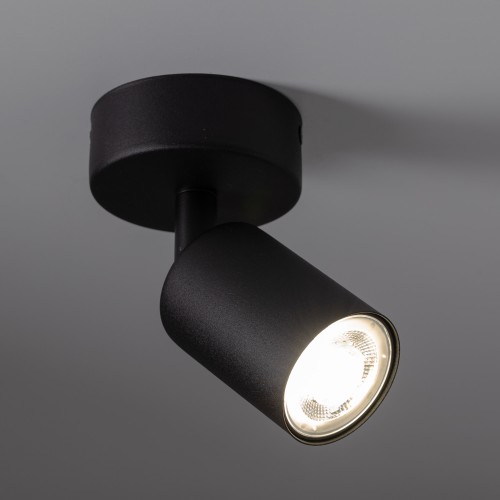 NEX BLACK Lampa sufitowa 1XGU10 11367 TK Lighting Czarny Czarny
