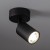 NEX BLACK Lampa sufitowa 1XGU10 11367 TK Lighting Czarny Czarny