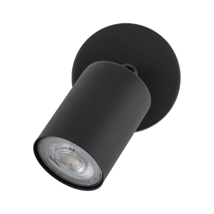 NEX BLACK Lampa sufitowa 1XGU10 11367 TK Lighting Czarny Czarny