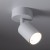 NEX BLACK Lampa sufitowa 1XGU10 11368 TK Lighting Biały Biały