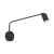 NEX BLACK Kinkiet 1XGU10 11361 TK Lighting Czarny Czarny