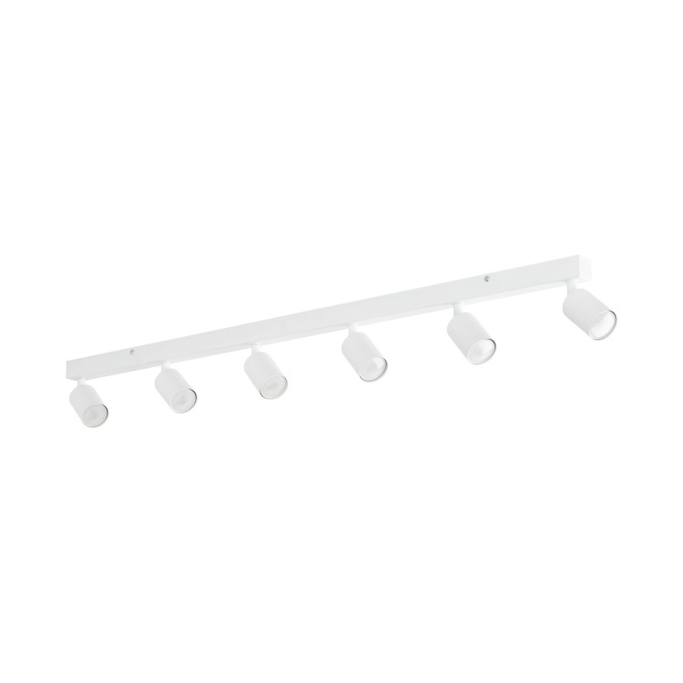 NEX WHITE Lampa sufitowa 6XGU10 11369 TK Lighting Biały Biały