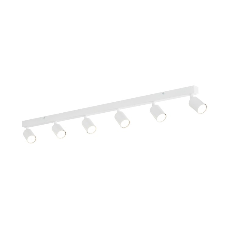 NEX WHITE Lampa sufitowa 6XGU10 11369 TK Lighting Biały Biały