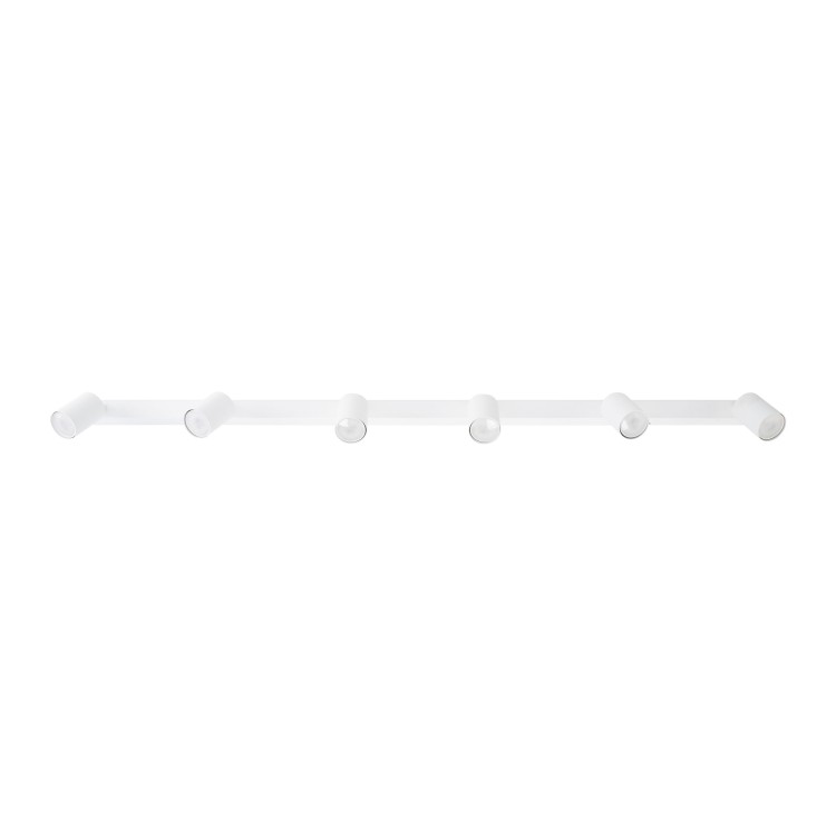 NEX WHITE Lampa sufitowa 6XGU10 11369 TK Lighting Biały Biały