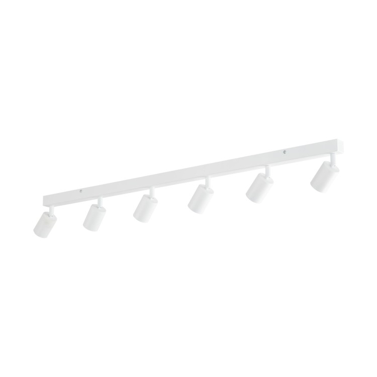 NEX WHITE Lampa sufitowa 6XGU10 11369 TK Lighting Biały Biały