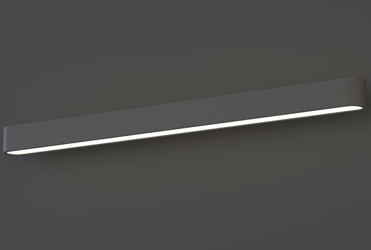 Lampa ścienna SOFT LED KINKIET 90X6 GRAPHITE 7534 NOWODVORSKI Lighting T8 90cm Loft nowoczesna lampa oświetleniowa grafitowa grafitowy Inspiracje Premium