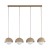 BONO SABIA 4XG9 Lampa wisząca 10965 TK Lighting  Biały