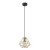 DIAMOND GOLD Lampa wisząca 1 PŁ 1724 TK Lighting Czarny Złoty