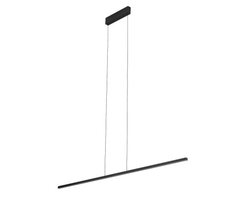 Lampa liniowa wisząca BAR LED M 3000K 24W 10364 NOWODVORSKI Lighting 150cm Loft nowoczesna sufitowa oświetleniowa zwis do biura nad biurko stół czarna czarny Inspiracje Premium - Outlet