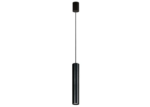 Lampa sufitowa wisząca Industrialna Loft EYE BLACK I zwis L 6841 NOWODVORSKI Lighting GU10 oświetleniowa żyrandol nowoczesna metal do Kuchni Jadalni nad stół blat wyspę czarna pojedyncza Inspiracje Premium - Outlet