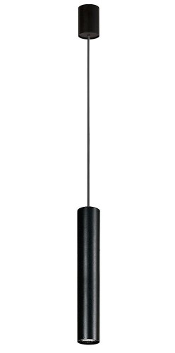 Lampa sufitowa wisząca Industrialna Loft EYE BLACK I zwis L 6841 NOWODVORSKI Lighting GU10 oświetleniowa żyrandol nowoczesna metal do Kuchni Jadalni nad stół blat wyspę czarna pojedyncza Inspiracje Premium - Outlet