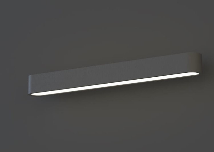Lampa ścienna SOFT LED KINKIET 60X6 GRAPHITE 7528 NOWODVORSKI Lighting T8 60cm Loft nowoczesna lampa oświetleniowa grafitowa grafitowy Inspiracje Premium