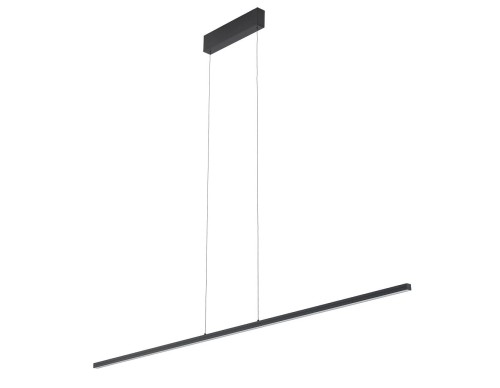 Lampa liniowa wisząca BAR LED S 3000K 21W 10363 NOWODVORSKI Lighting 120cm Loft nowoczesna sufitowa oświetleniowa zwis do biura nad biurko stół czarna czarny Inspiracje Premium - Outlet