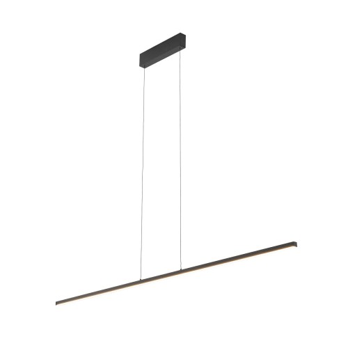 Lampa liniowa wisząca BAR LED S 3000K 21W 10363 NOWODVORSKI Lighting 120cm Loft nowoczesna sufitowa oświetleniowa zwis do biura nad biurko stół czarna czarny Inspiracje Premium - Outlet